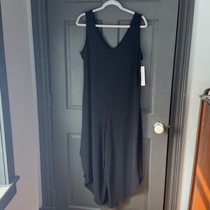 Nicole Miller Black High Low jumpsuit